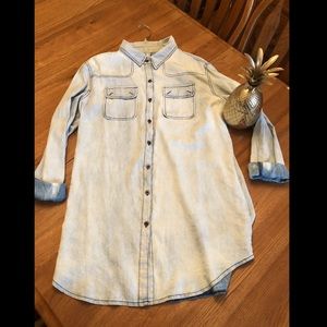 Denim T-Shirt Dress